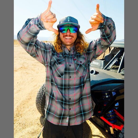 DIXXON FLANNEL x SHREDDY Flannel Shirt -  Collab V7 - Men's Medium - Picture 11 of 13